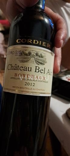 Bordeaux Château Bel Air 2012