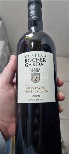 Bordeaux Montagne-Saint-Émilion Château Rocher Gardat 2020