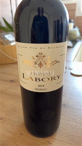 Bordeaux Fronsac Château Labory 2019