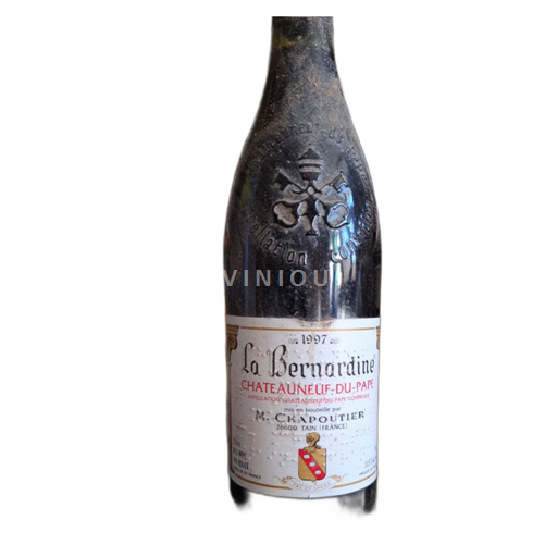 Rhônen laakso Châteauneuf-du-Pape M. Chapoutier La Bernardine 1997