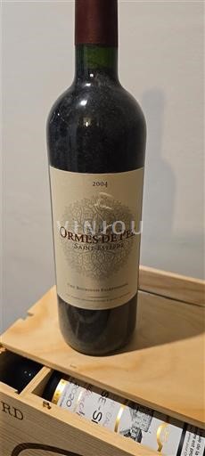 Bordeaux Saint-Estèphe Ormes de Pez 2004