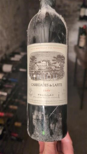 Bordeaux Pauillac Château Lafite Rothschild Carruades de Lafite 1999