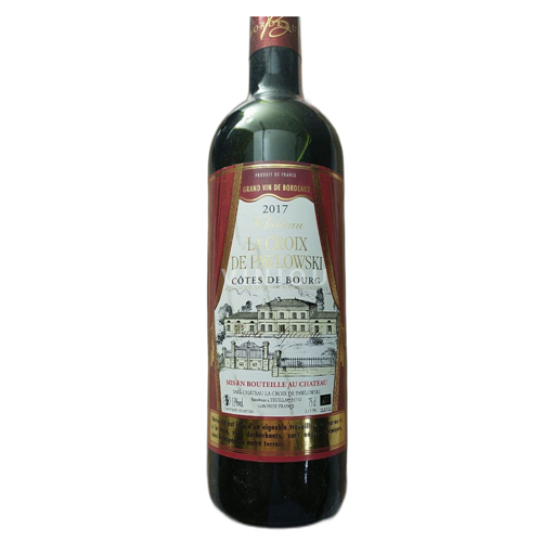 Burdeos Côtes-de-bourg Château La Croix de Pawlowski 2017