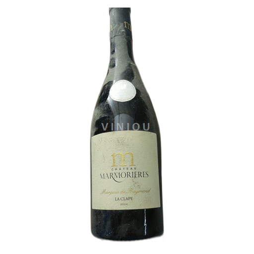 Languedoc La Clape Château de Marmorières Marquis de Raymond 2010