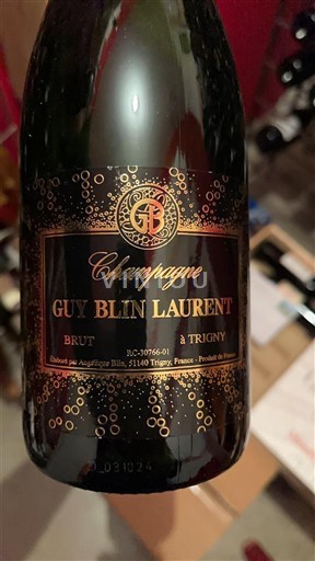 Champaña Champán Guy Blin-Laurent Sin añada