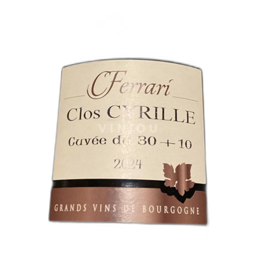 Borgogna Irancy Domaine Christophe Ferrari 2019