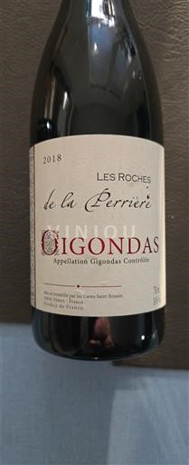 Rhônetal Gigondas Les Roches de la Perrière 2018