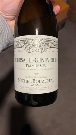 Borgoña Meursault Premier Cru Michel Bouzereau et Fils 2022