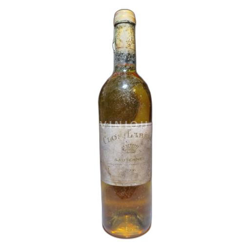 Bordeaux Sauternes Clos Labère 1996