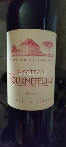 Bordeaux Lalande-de-pomerol Château Tournefeuille 2015