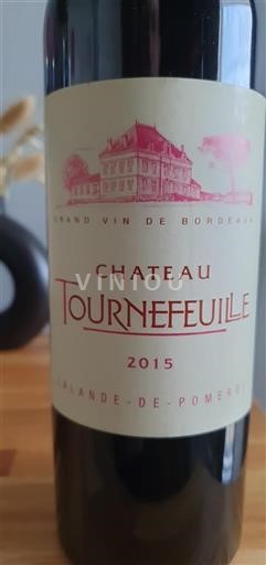 Bordéus Lalande-de-Pomerol Château Tournefeuille 2015