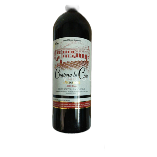 Bordeaux Blaye Château le Cône Le Monarque 2015