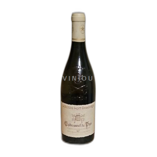 Rhône-dalen Châteauneuf-du-Pape La Bastide Saint Dominique 2007
