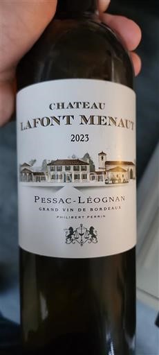 Bordeaux Pessac-Léognan Château Lafont-Menaut 2023