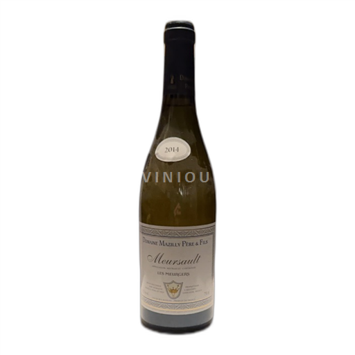 Borgogna Meursault Domaine Mazilly Père & Fils Les Meurgers 2014