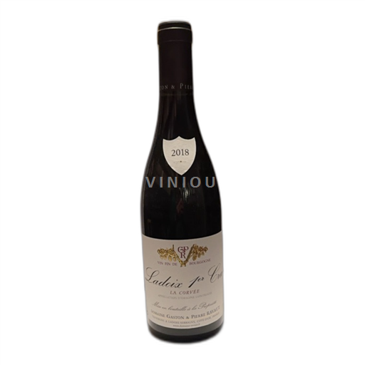 Bourgogne Không được chỉ định Domaine Gaston & Pierre Ravaut La Corvée 2018