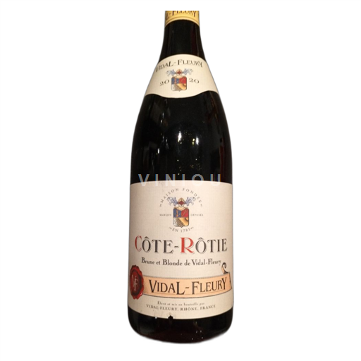 Rhônen laakso Côte-rôtie Vidal-Fleury Brune et Blonde Ei vuosikertaa