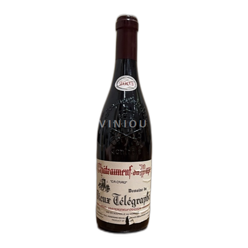 Rhônevallei Châteauneuf-du-Pape Domaine du Vieux Télégraphe La Crau 2003