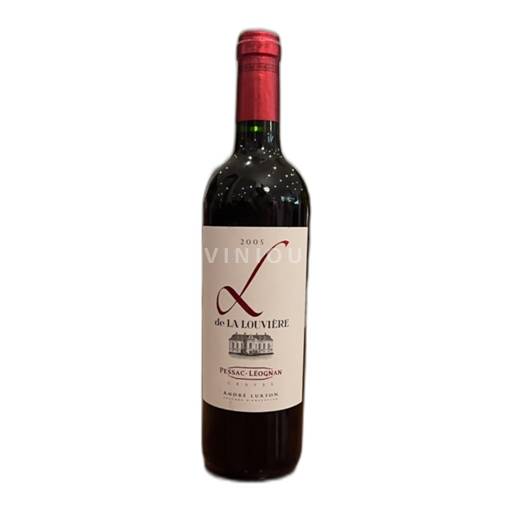 Bordeaux Pessac-Léognan La Louvière L de La Louvière 2005