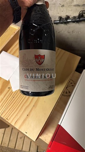 Vale do Ródano Châteauneuf-du-Pape Clos du Mont Olivet Não Sazonado