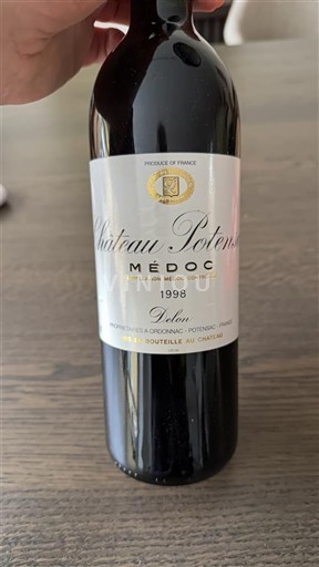 Burdeos Médoc Château Potensac 1998