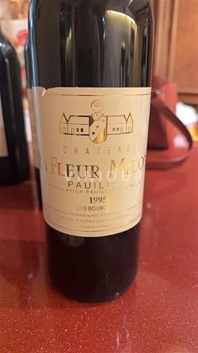 Bordeaux Pauillac Château Lafleur milon  1999