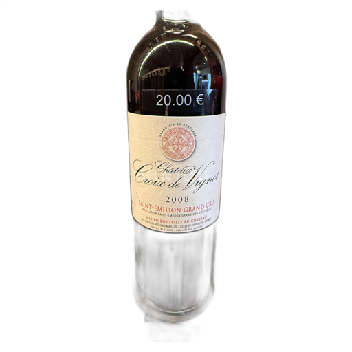 Burdeos Saint-Émilion Gran Cru Château Croix de Vigne 2008