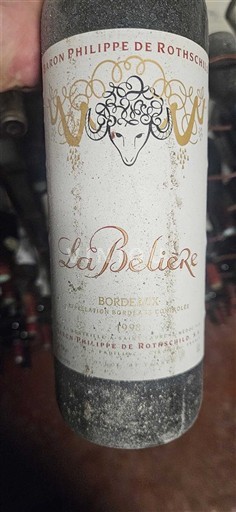 Бордо Baron Philippe de Rothschild La Bélière 1998