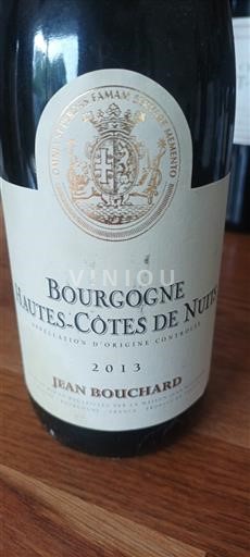 Borgogna Hautes Côtes de Nuits Jean Bouchard 2013