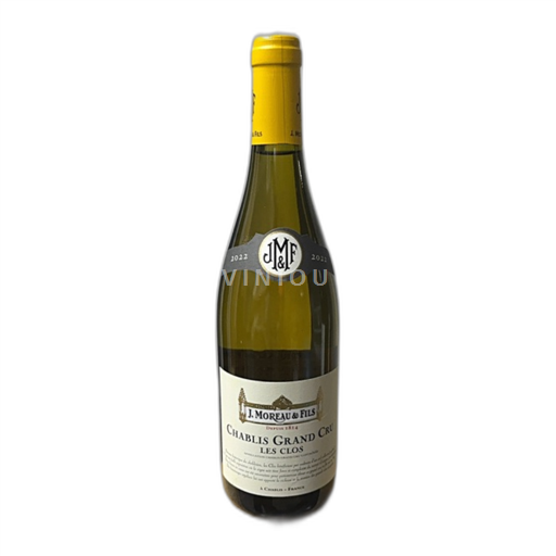 Burgundy Chablis Grand Cru J. Moreau & Fils Les Clos 2022