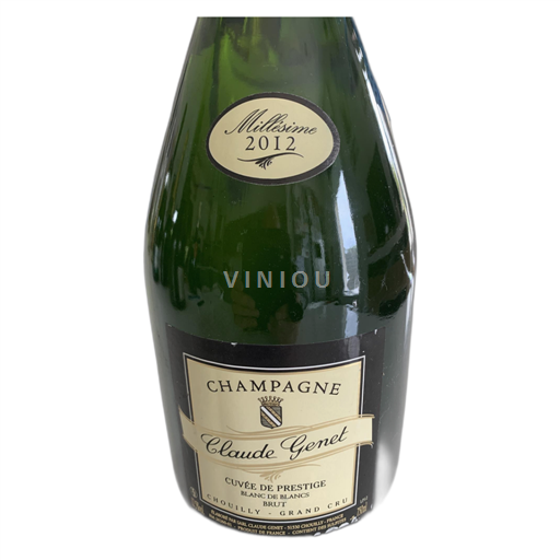 Champaña No especificado Claude Genet de Prestige 2012