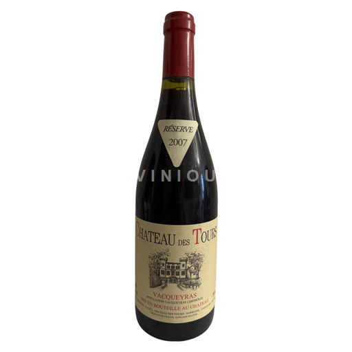Vallée du Rhône Vacqueyras Château des Tours 2007