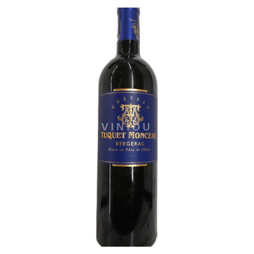 Zuidwest-Frankrijk Bergerac Château Tuquet Monceau Élevé en fûts de chêne 2018