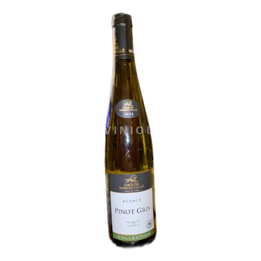 Vin Blanc sec Collection Cave de Ribeauvillé 2023 France Alsace Pinot gris AOC