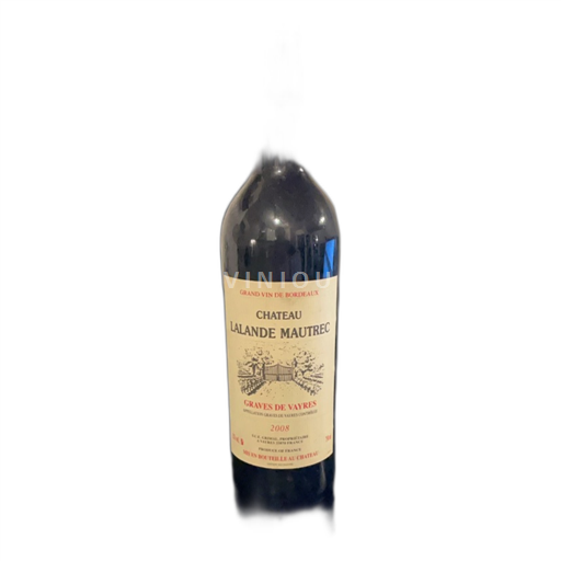 Bordeaux Graves-de-vayres Château Lalande Mautrec 2008 2008