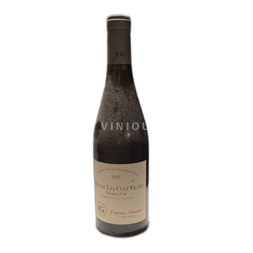 Burgundi Määrittelemätön Camille Giroud Beaune Les Cent Vignes 2007