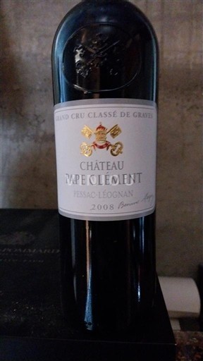 Burdeos Pessac-Léognan Grand cru classé Chateau Pape Clément 2008
