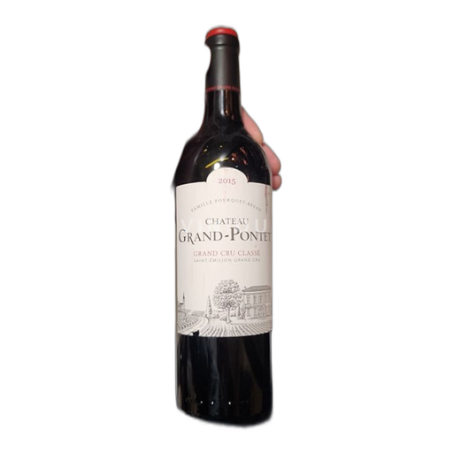 Bordeaux Saint-Émilion Grand Cru Chateau Grand-Pontet 2015