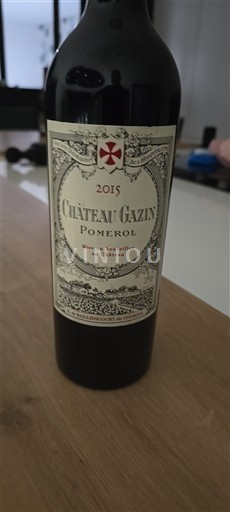 Bordeaux Pomerol Château Gazin 2015