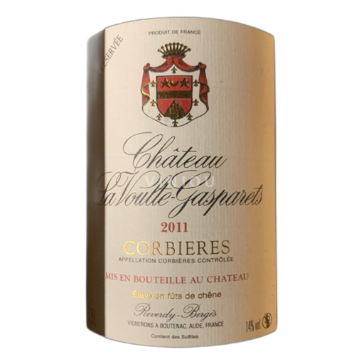 Languedoc Corbières La Voulte Gasparets 2011