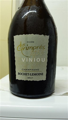 Vin Effervescent Blanc brut Les Grimpres 1955 Bochet-Lemoine Non millésimé France Champagne AOC