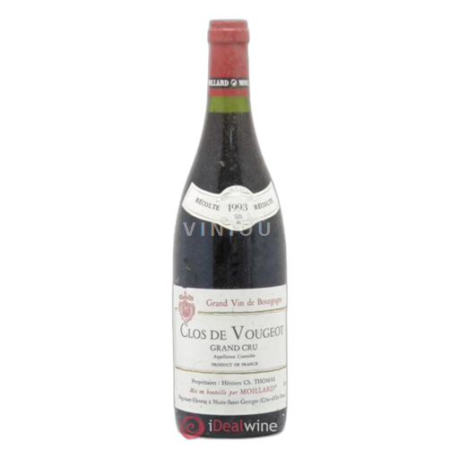 Bourgogne Clos-de-vougeot Grand Cru HERITIERS CHATEAU THOMAS MOILLARD 1984