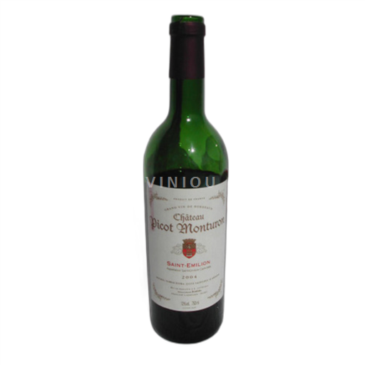Bordeaux Saint-Émilion Picot Monturon 1991