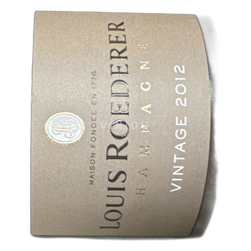 Champagne Louis Roederer 2012