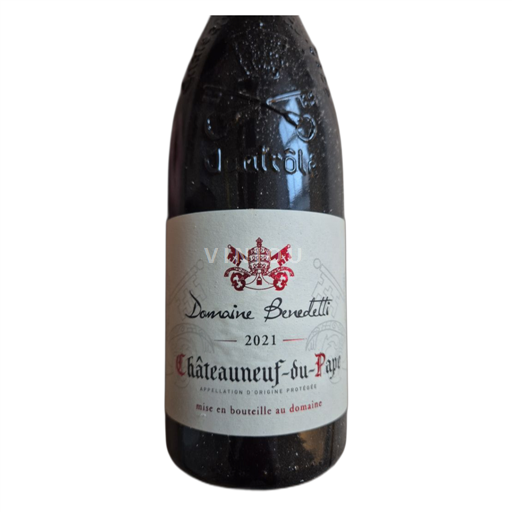 Rhônen laakso Châteauneuf-du-Pape Domaine Benedetti 2021
