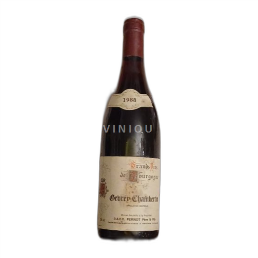 Burgundy Gevrey-Chambertin G.A.E.C. Pernot Père & Fils 1988