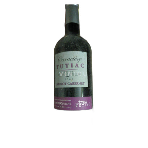 Bordeaux Côtes-de-Bordeaux Tutiac Caractère 2008