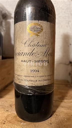 Bordeaux Haut-Médoc Château Sociando-Mallet 1994