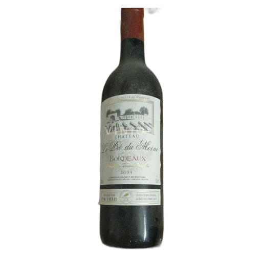 Burdeos Bordeaux Château Le Pré du Moine 2004