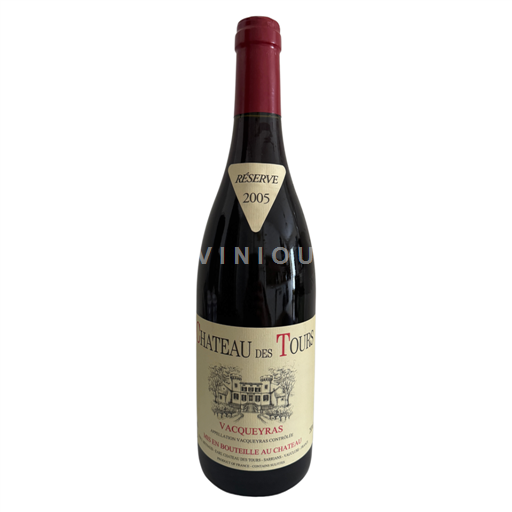 Vallée du Rhône Vacqueyras Château des Tours 2005